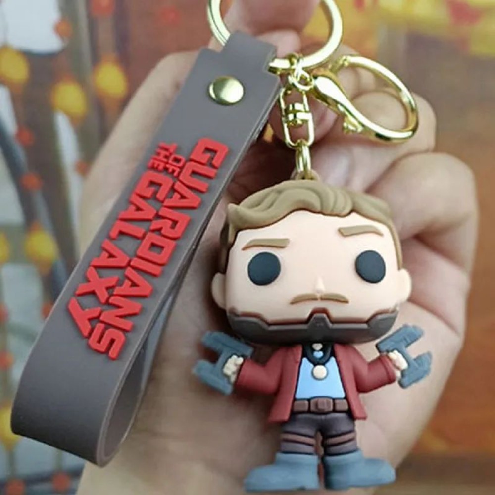 lego minifigure Peter Quill Star-Lord Guardians of the Galaxy Keychain Minifigures building block bricks toys lego minifigure Peter Quill Star-Lord Guardians of the Galaxy Keychain Minifigures building block bricks toys