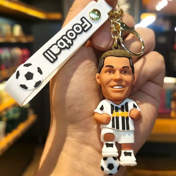 Cristiano Ronaldo Keychain Juventus