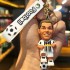 Cristiano Ronaldo Keychain Juventus