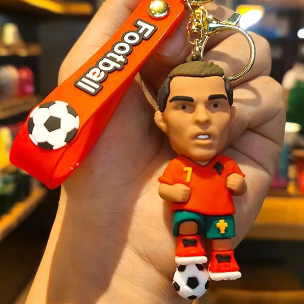 lego minifigure Cristiano Ronaldo Keychain Portugal Minifigures building block bricks toys lego minifigure Cristiano Ronaldo Keychain Portugal Minifigures building block bricks toys