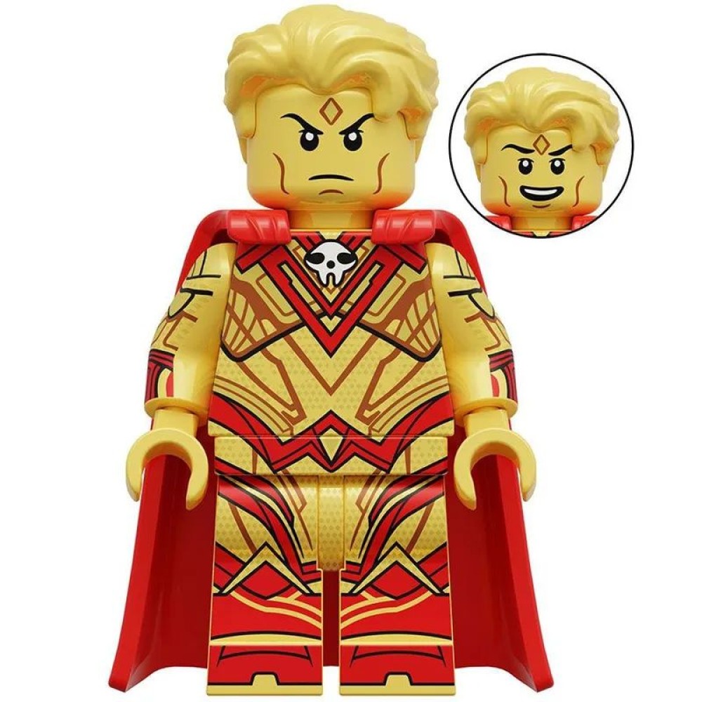 lego minifigure Marvel Minifigure Adam Warlock Marvel building block bricks toys