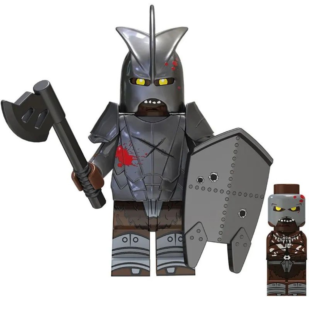 lego minifigure Lord of the Rings Minifigure Uruk-hai Minifigures building block bricks toys