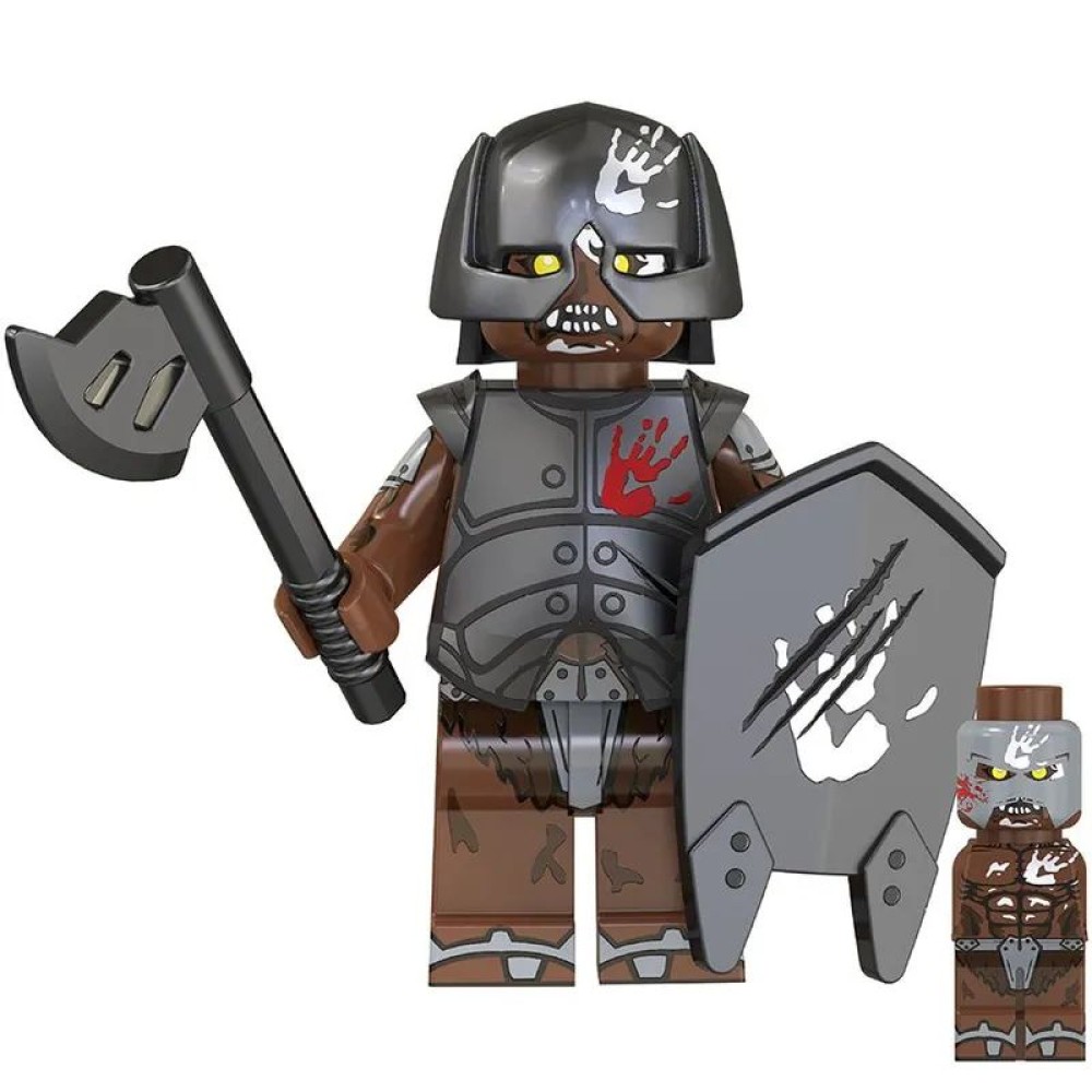 lego minifigure Lord of the Rings Minifigure Uruk-hai Minifigures building block bricks toys