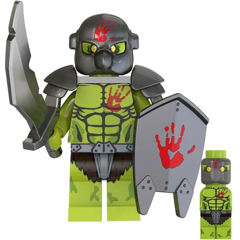 lego minifigure The Lord of the Rings Minifigure Uruk-hai Minifigures building block bricks toys
