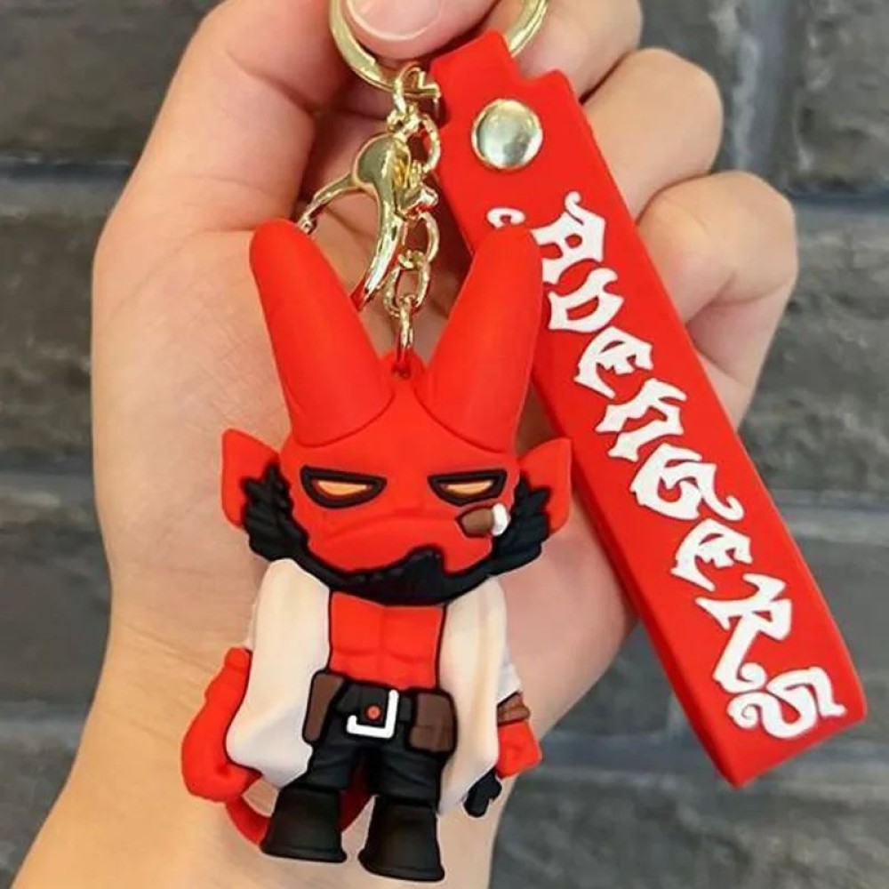 lego minifigure Hellboy Keychain Minifigure Hellboy Minifigures building block bricks toys lego minifigure Hellboy Keychain Minifigure Hellboy Minifigures building block bricks toys