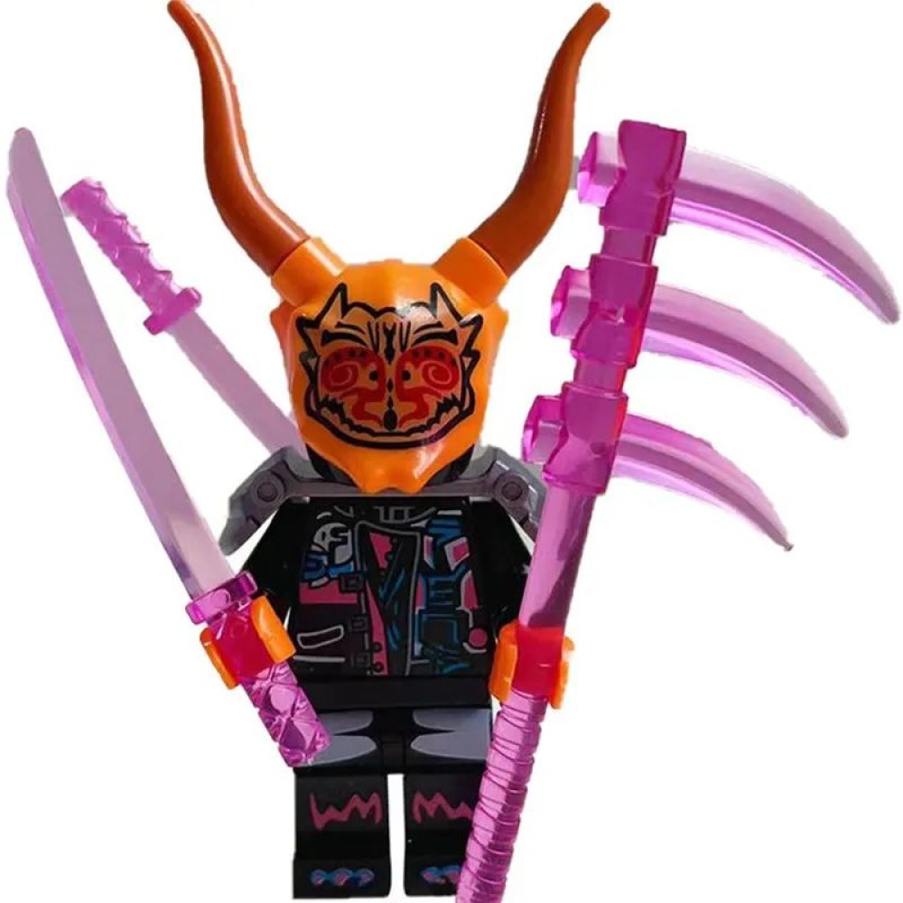 lego minifigure Ninjago Ninja Oni NINJAGO building block bricks toys lego minifigure Ninjago Ninja Oni NINJAGO building block bricks toys