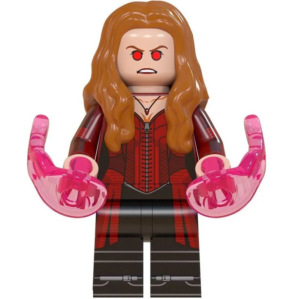 lego minifigure Marvel Minifigure Scarlet Witch Marvel building block bricks toys