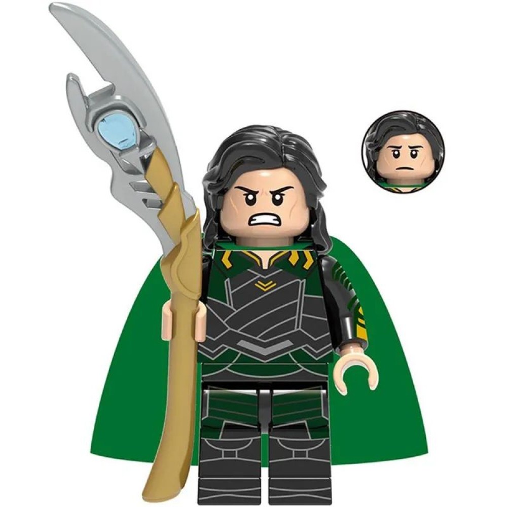 lego minifigure Marvel Minifigure Loki Marvel building block bricks toys