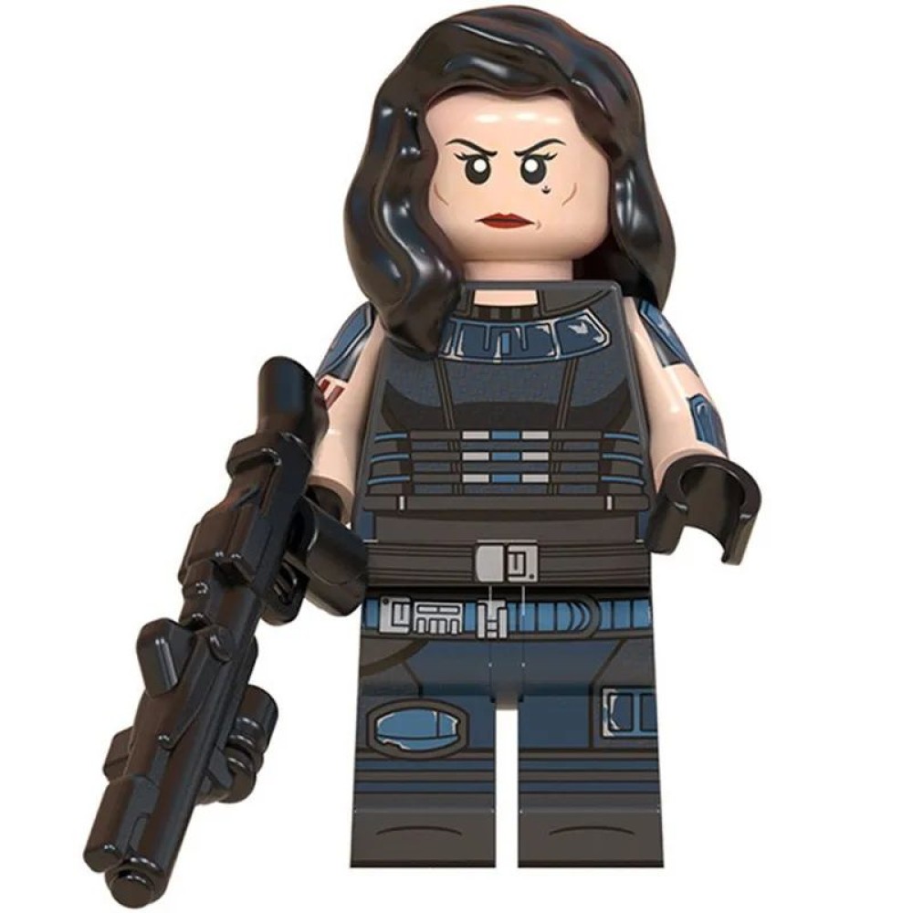 lego minifigure Star Wars Minifigure Cara Dune Star Wars building block bricks toys lego minifigure Star Wars Minifigure Cara Dune Star Wars building block bricks toys