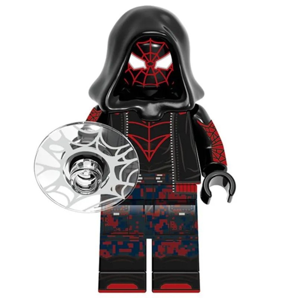 lego minifigure Marvel Minifigure Miles Morales Costume Last Day Marvel building block bricks toys lego minifigure Marvel Minifigure Miles Morales Costume Last Day Marvel building block bricks toys