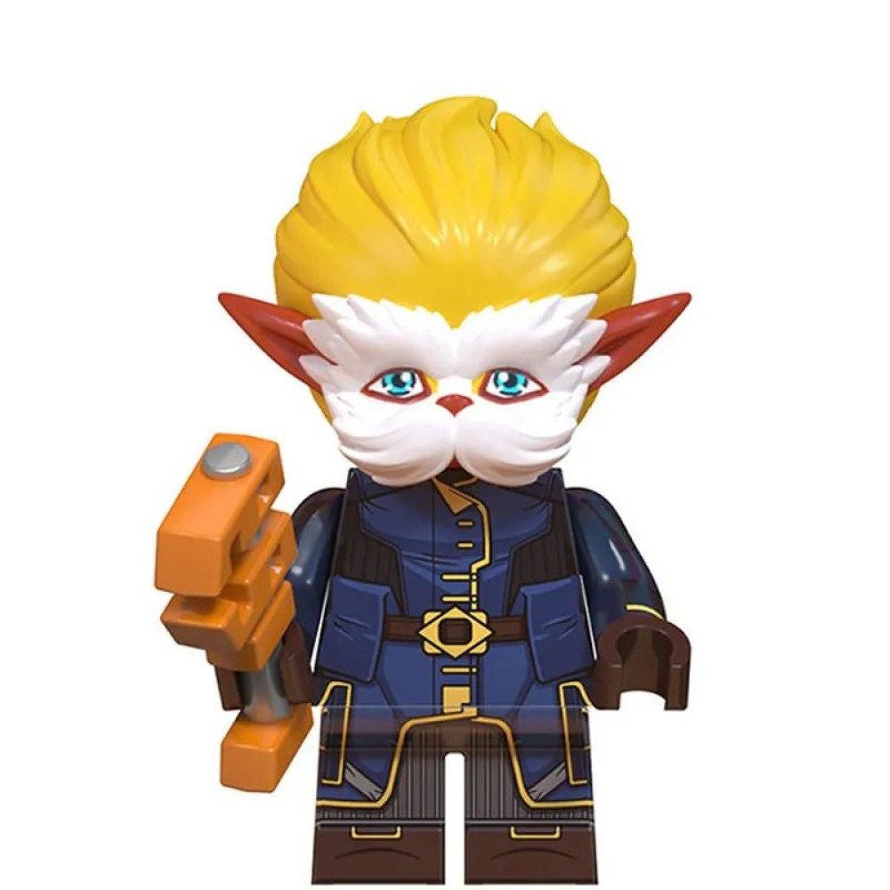 lego minifigure Arcane Heimerdinger Gamerdinger Minifigure Minifigures building block bricks toys lego minifigure Arcane Heimerdinger Gamerdinger Minifigure Minifigures building block bricks toys