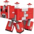 Minecraft Minifigure Mooshroom