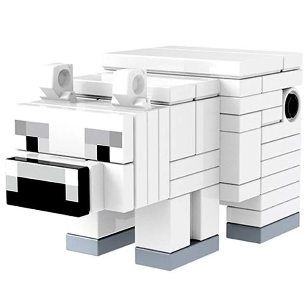 lego minifigure Minecraft Minifigure Polar Bear Minifigures building block bricks toys