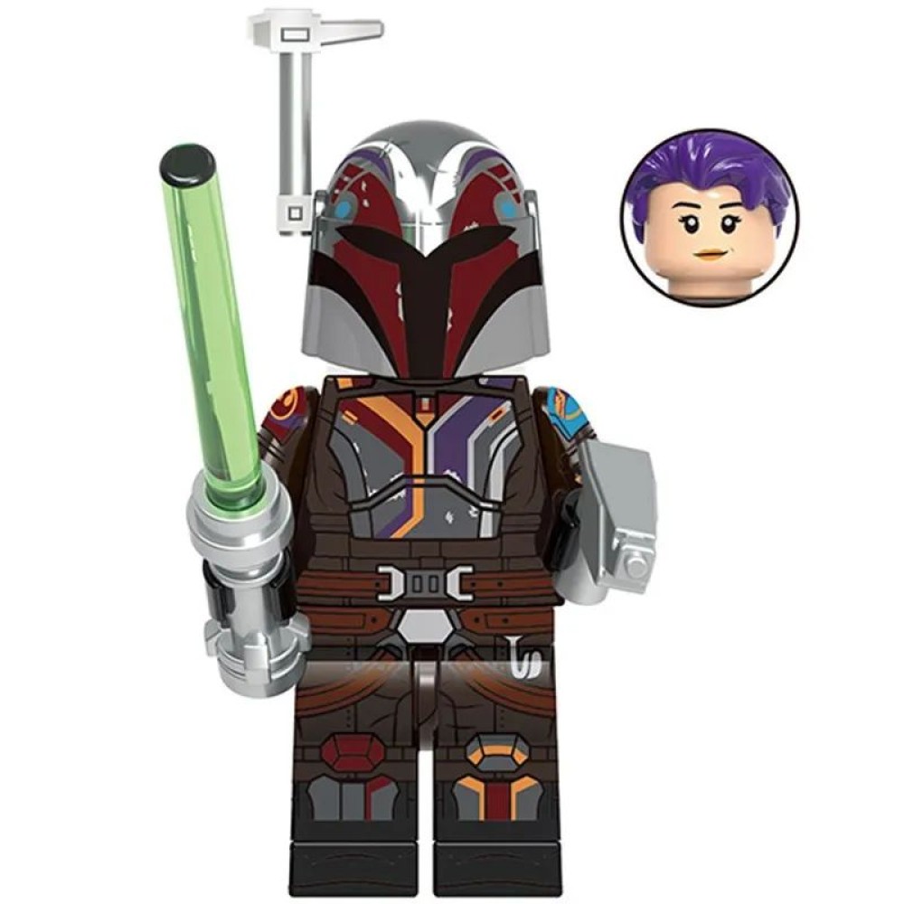 lego minifigure Star Wars Minifigure Sabine Wren Star Wars building block bricks toys lego minifigure Star Wars Minifigure Sabine Wren Star Wars building block bricks toys