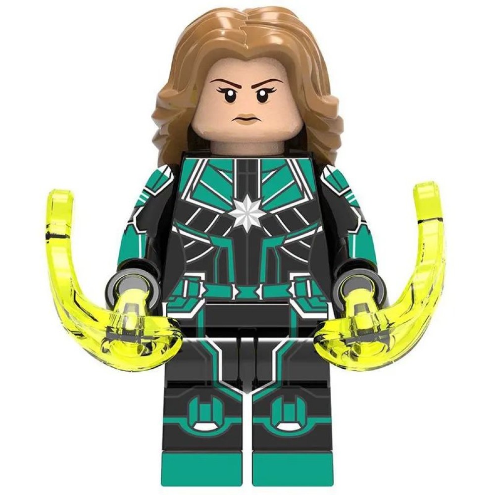 lego minifigure Marvel Minifigure Captain Marvel Marvel building block bricks toys
