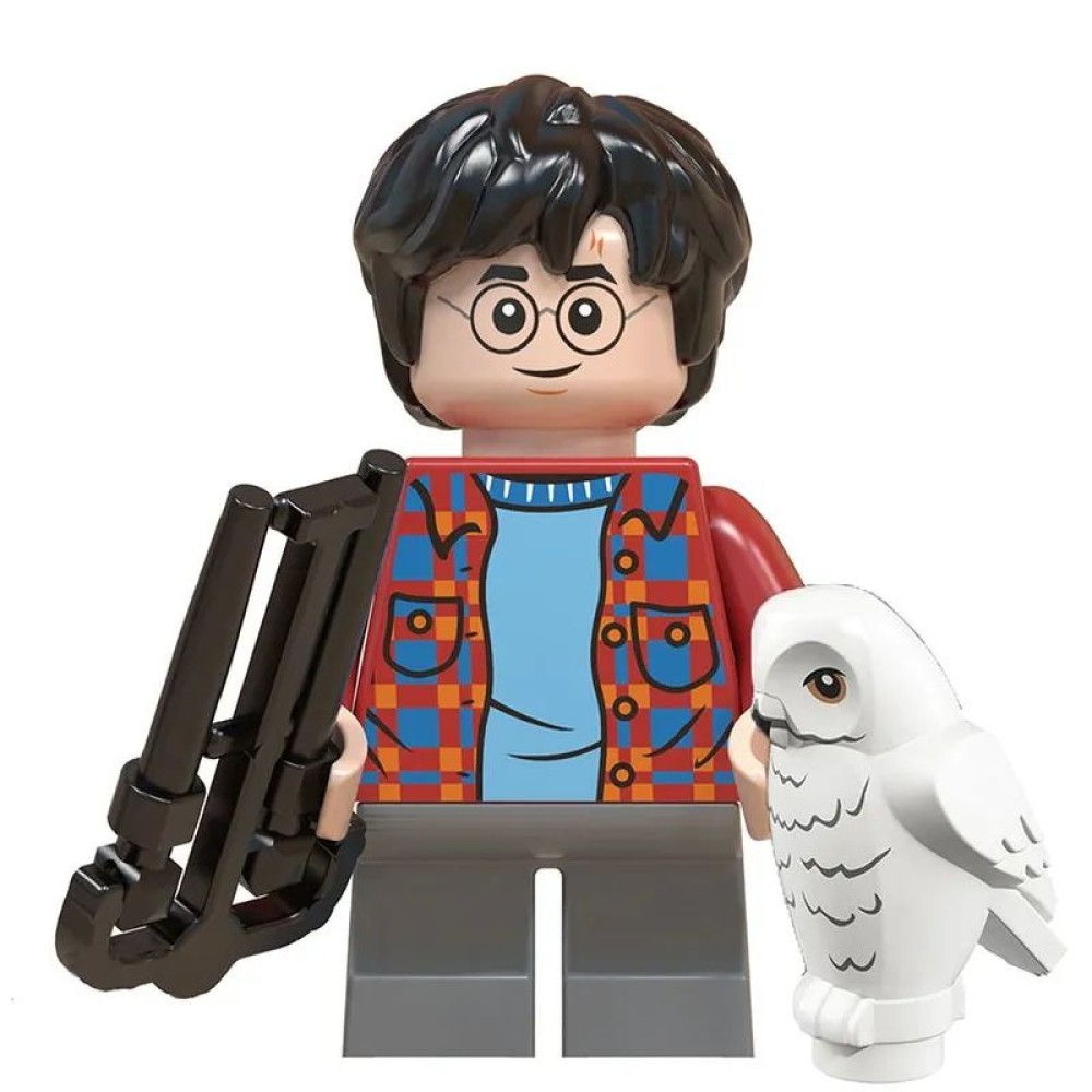 lego minifigure Harry Potter Minifigure Harry Potter with Owl Minifigures building block bricks toys