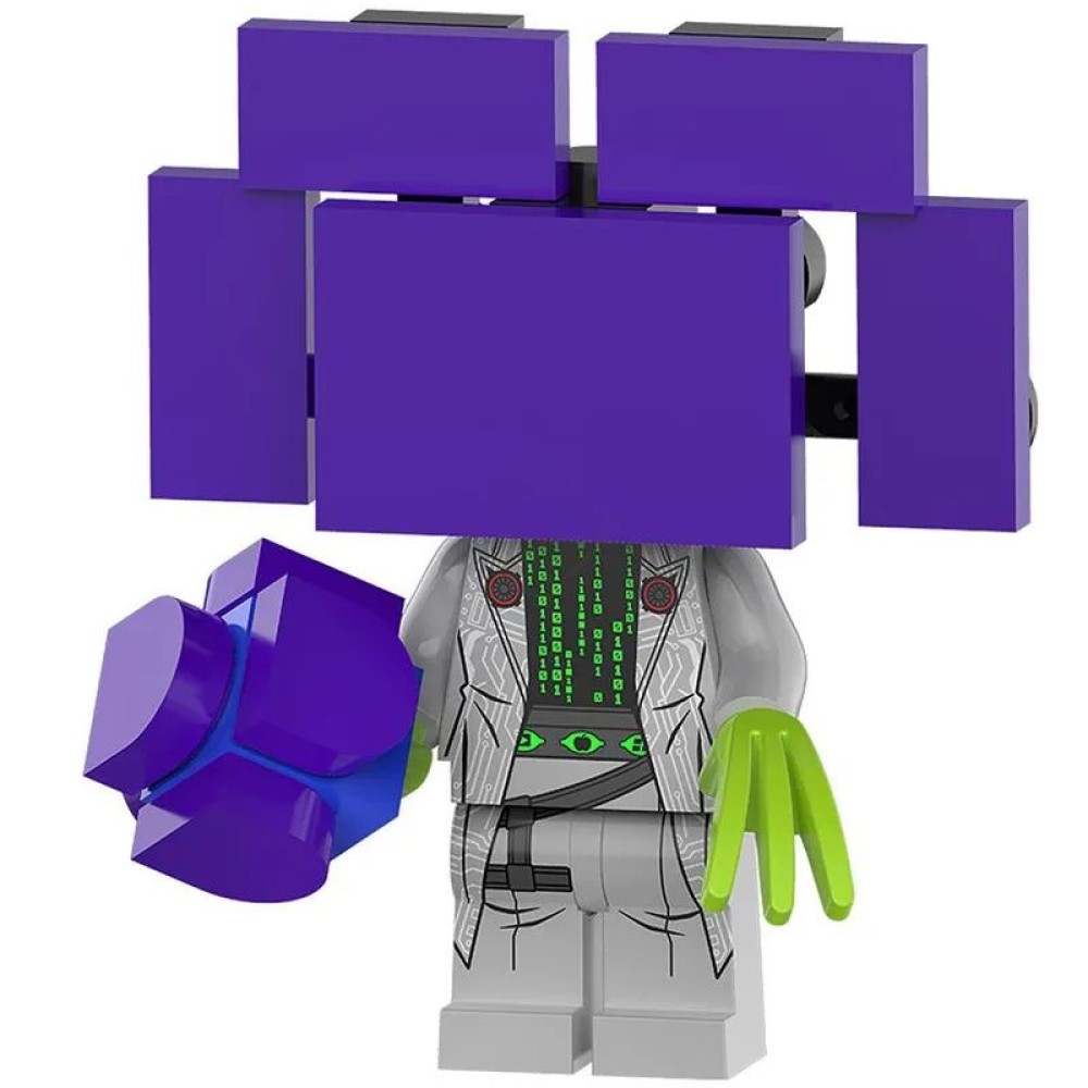 lego minifigure Minifigure Skibidi Toilet: Titan Computer Man Minifigures building block bricks toys