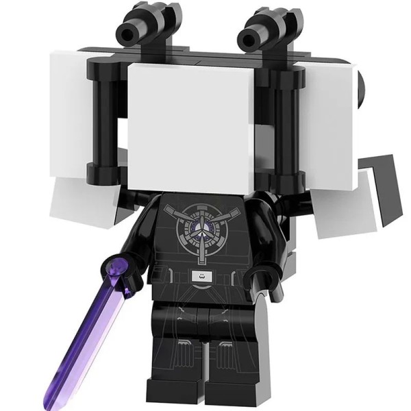 Minifigure "Skibidi Toilet": Titan TV Man Minifigure "Skibidi Toilet": Titan TV Man