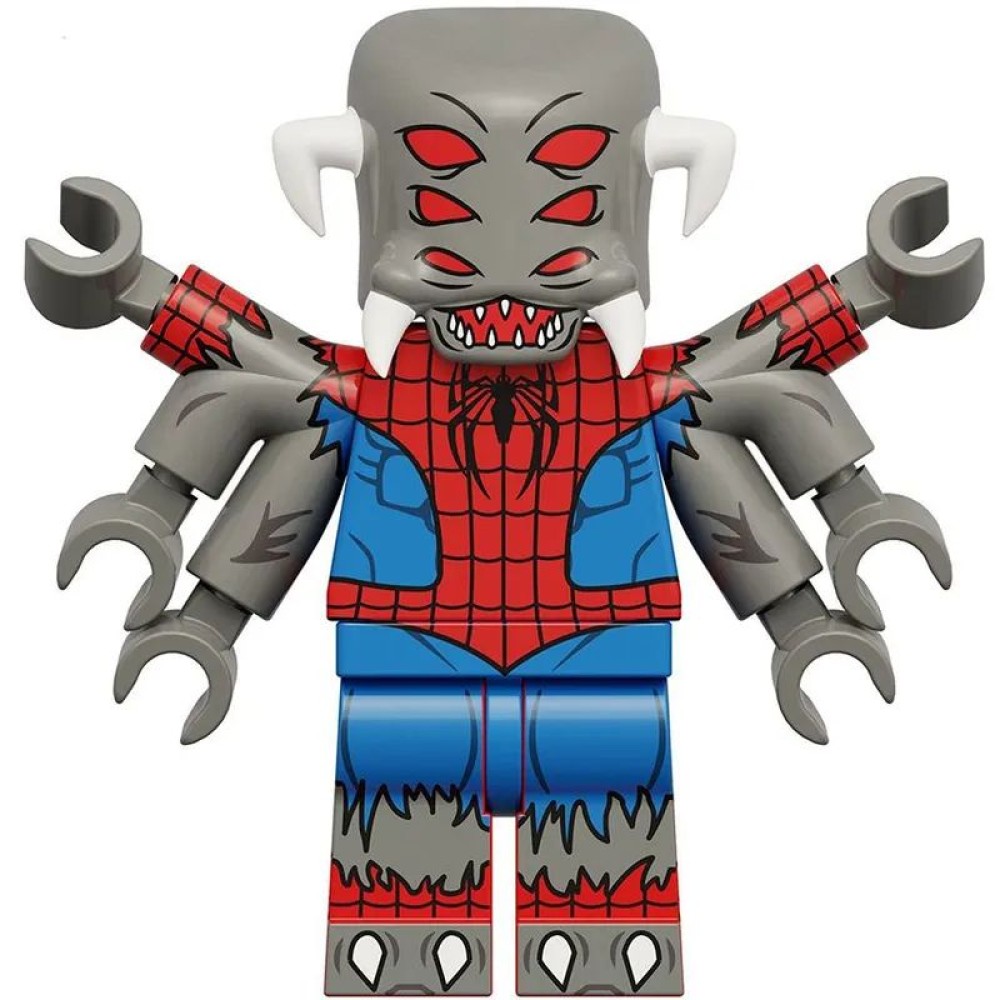 lego minifigure Marvel Minifigure Mutant Spider-Man Marvel building block bricks toys