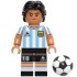 Famous soccer player Minifigure Diego Maradona