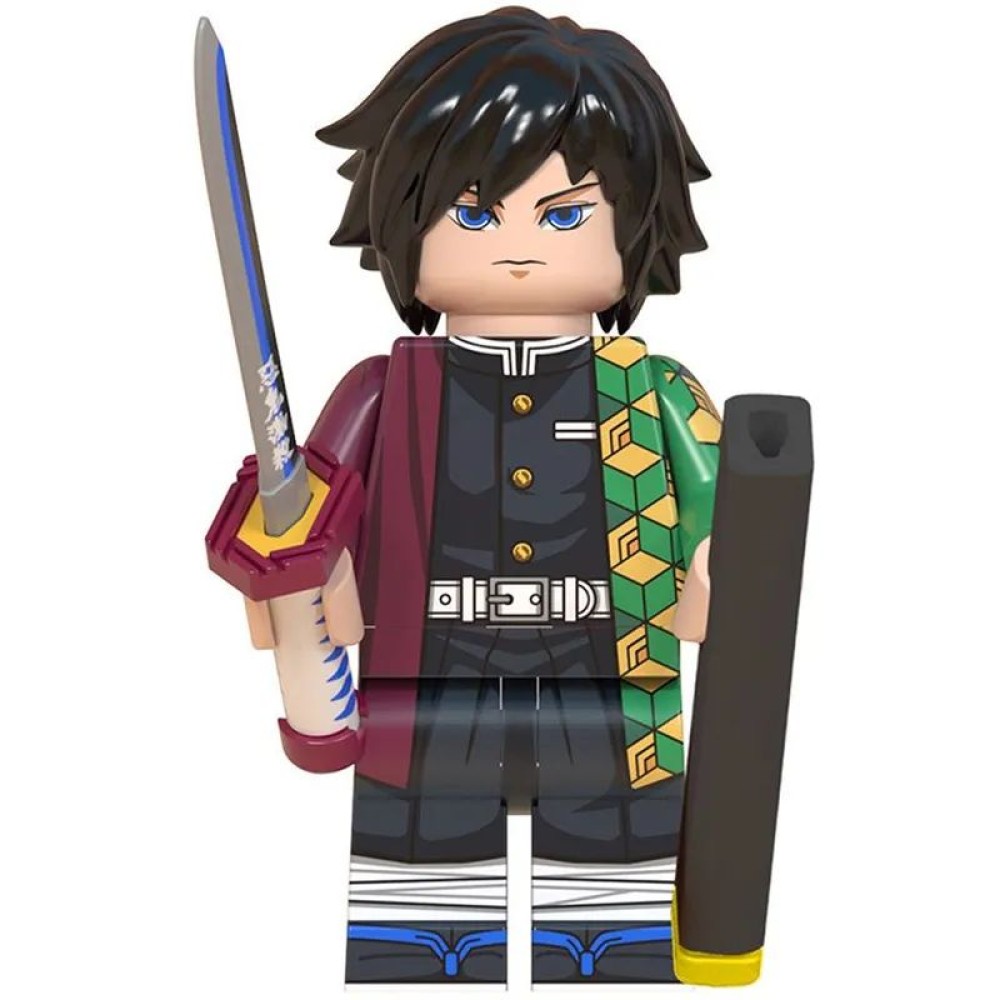 lego minifigure Anime Minifigure Demon Slayer Sword Giyu Tomioka Anime Minifigure building block bricks toys lego minifigure Anime Minifigure Demon Slayer Sword Giyu Tomioka Anime Minifigure building block bricks toys