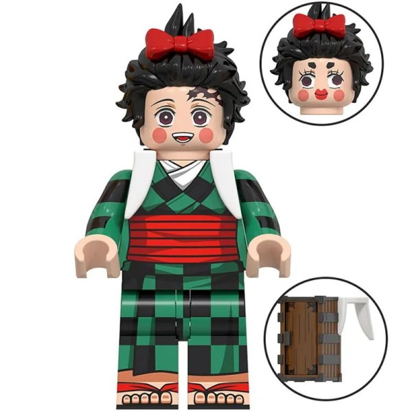 Anime Minifigure 'Demon Slayer' Tanjiro Kamado Anime Minifigure 'Demon Slayer' Tanjiro Kamado