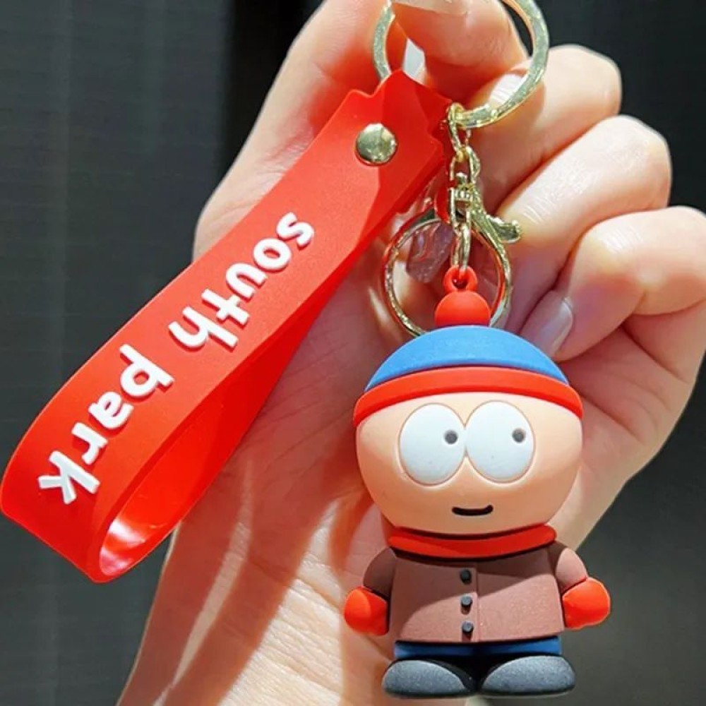 lego minifigure Stan Marsh South Park Keychain Minifigures building block bricks toys lego minifigure Stan Marsh South Park Keychain Minifigures building block bricks toys