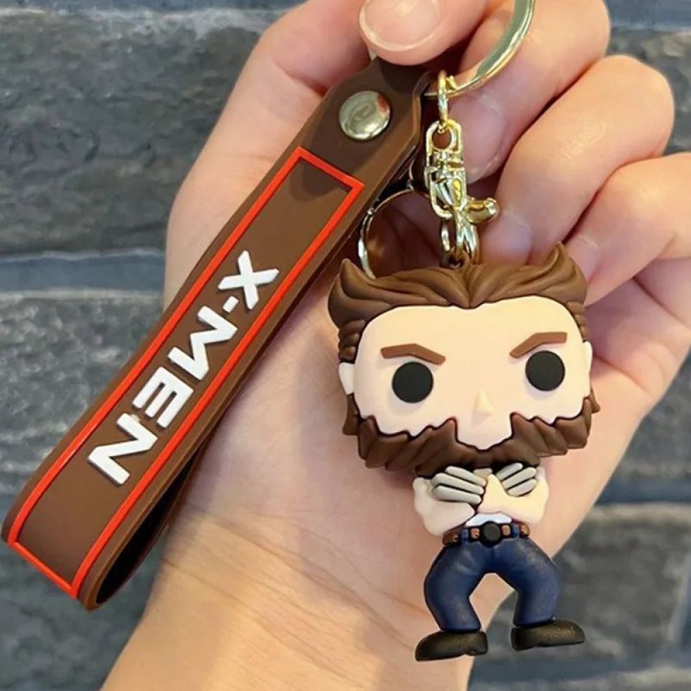lego minifigure Wolverine X-Men Keychain Minifigures building block bricks toys lego minifigure Wolverine X-Men Keychain Minifigures building block bricks toys