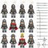 Minifigure Castle Knights squad of 12 knights
