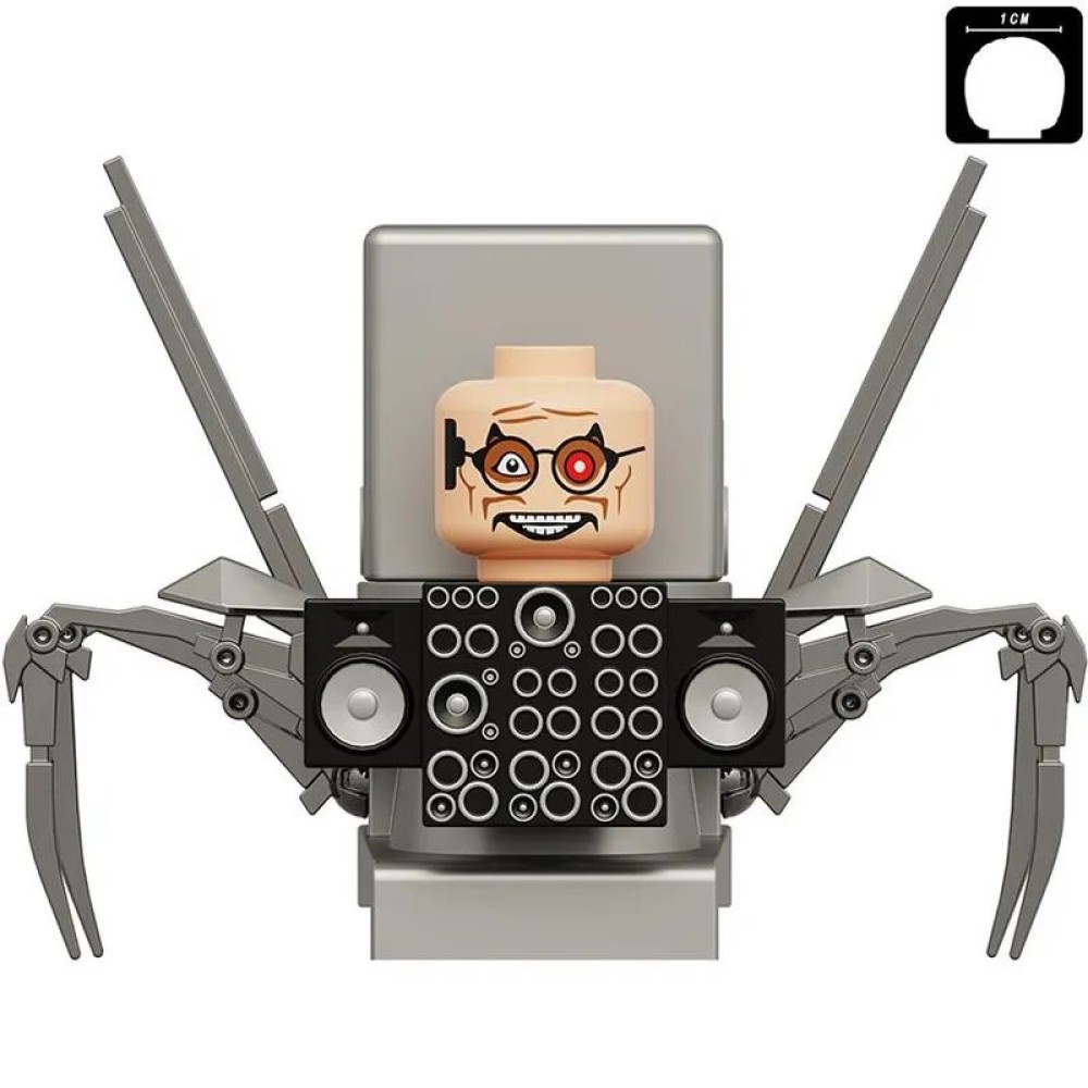 lego minifigure Minifigure Skibidi Toilet: Doctor Toilet Minifigures building block bricks toys