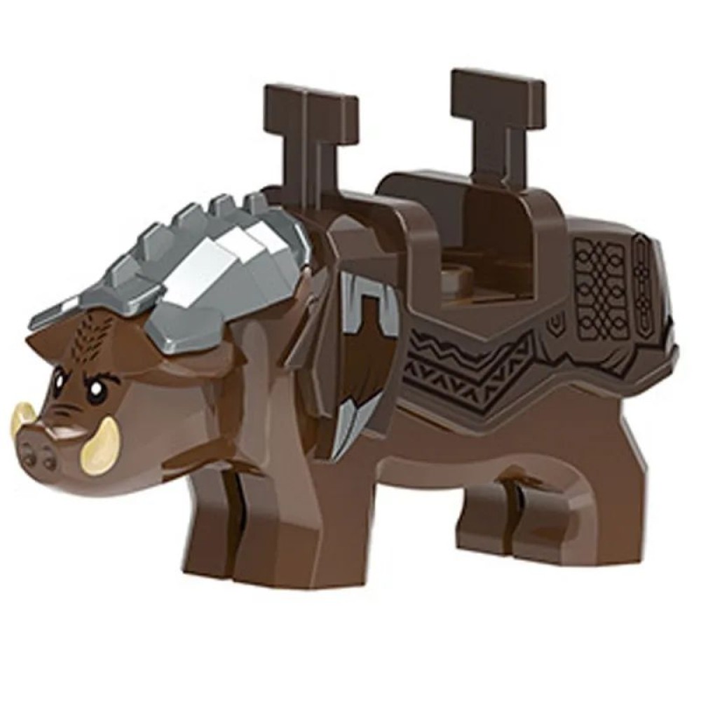 lego minifigure Lord of the Rings Minifigure Giant Boar Minifigures building block bricks toys