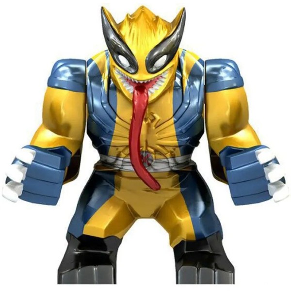 Large Marvel Minifigure Wolverine-Venom