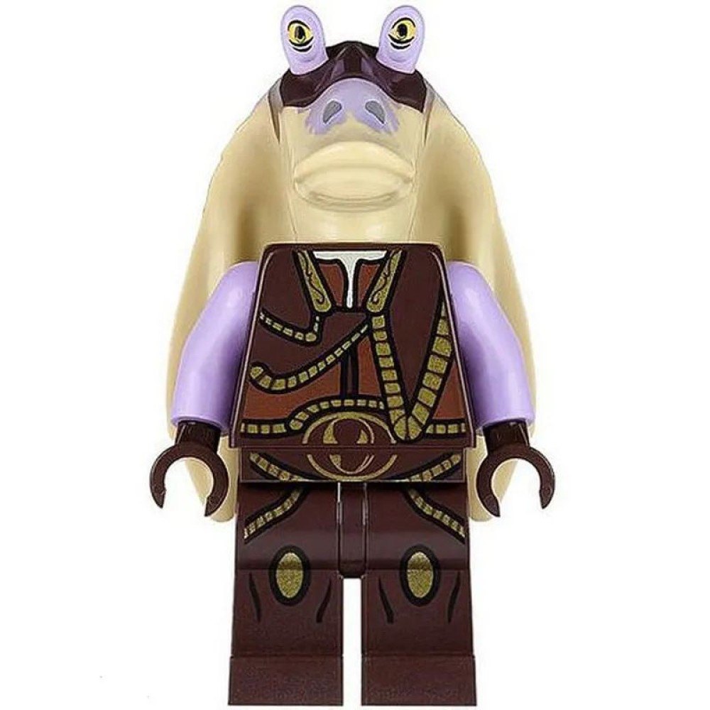 lego minifigure Star Wars Minifigure Gungan Star Wars building block bricks toys lego minifigure Star Wars Minifigure Gungan Star Wars building block bricks toys