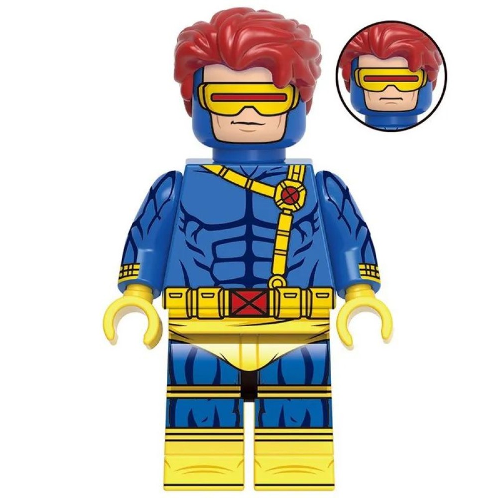 lego minifigure Marvel Minifigure X-men Cyclops Marvel building block bricks toys