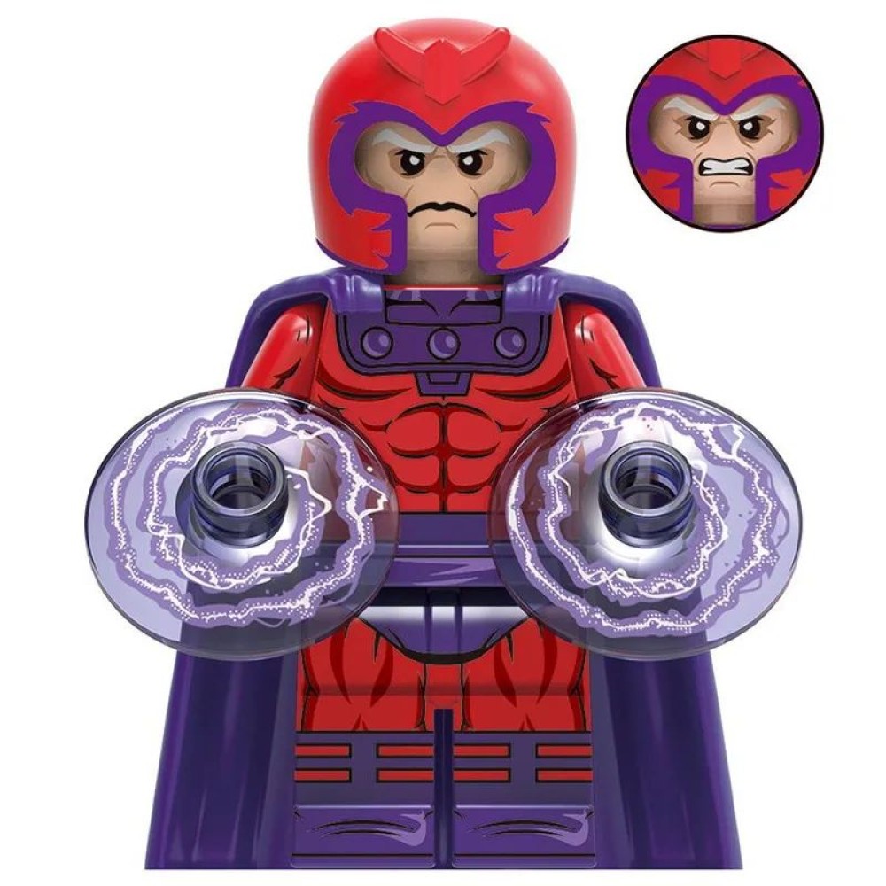 lego minifigure Marvel Minifigure X-men Magneto Marvel building block bricks toys