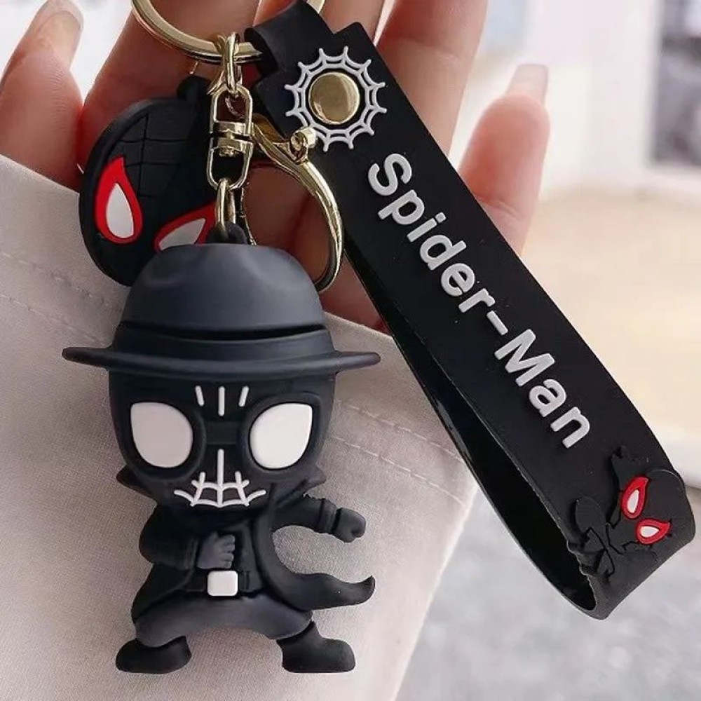 lego minifigure Spider-Man Noir Keychain Minifigure Spider-man Minifigures building block bricks toys lego minifigure Spider-Man Noir Keychain Minifigure Spider-man Minifigures building block bricks toys