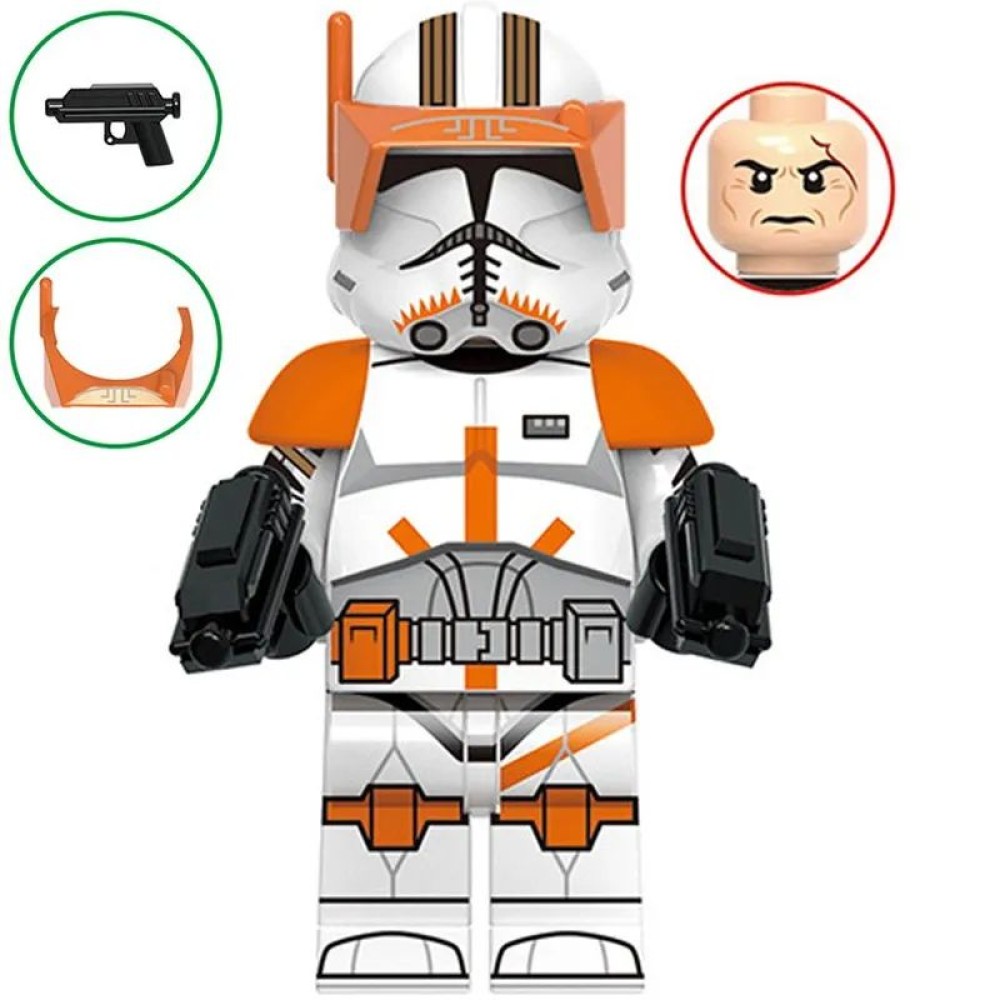 lego minifigure Star Wars Minifigure Commander Cody Star Wars building block bricks toys lego minifigure Star Wars Minifigure Commander Cody Star Wars building block bricks toys