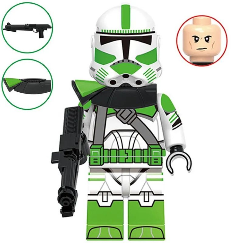 lego minifigure Star Wars Minifigure 442nd Siege Battalion Stormtrooper Star Wars building block bricks toys lego minifigure Star Wars Minifigure 442nd Siege Battalion Stormtrooper Star Wars building block bricks toys