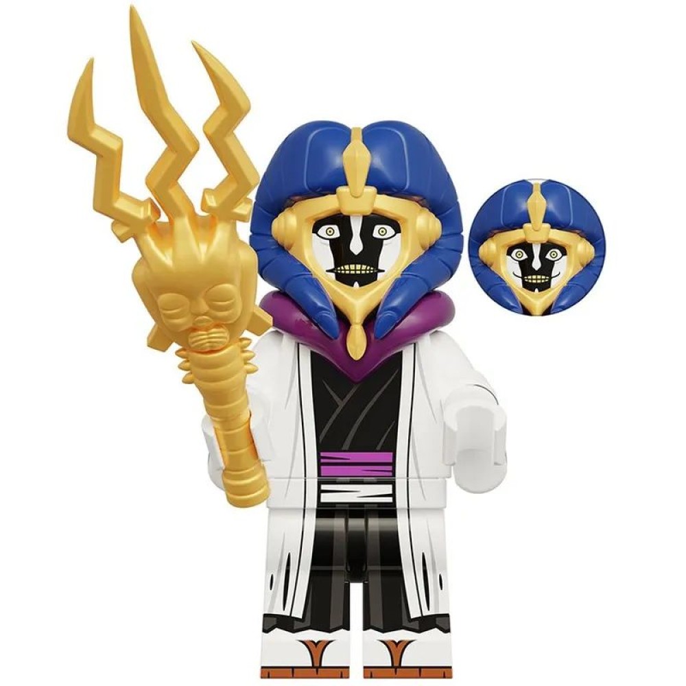 lego minifigure Anime Minifigure Bleach Mayuri Kurotsuchi Anime Minifigure building block bricks toys lego minifigure Anime Minifigure Bleach Mayuri Kurotsuchi Anime Minifigure building block bricks toys
