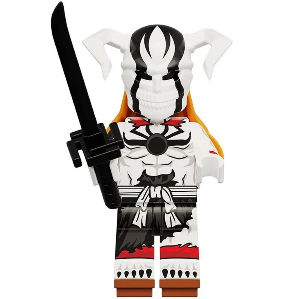 lego minifigure Anime Minifigure Bleach: Ichigo Kurosaki Anime Minifigure building block bricks toys lego minifigure Anime Minifigure Bleach: Ichigo Kurosaki Anime Minifigure building block bricks toys
