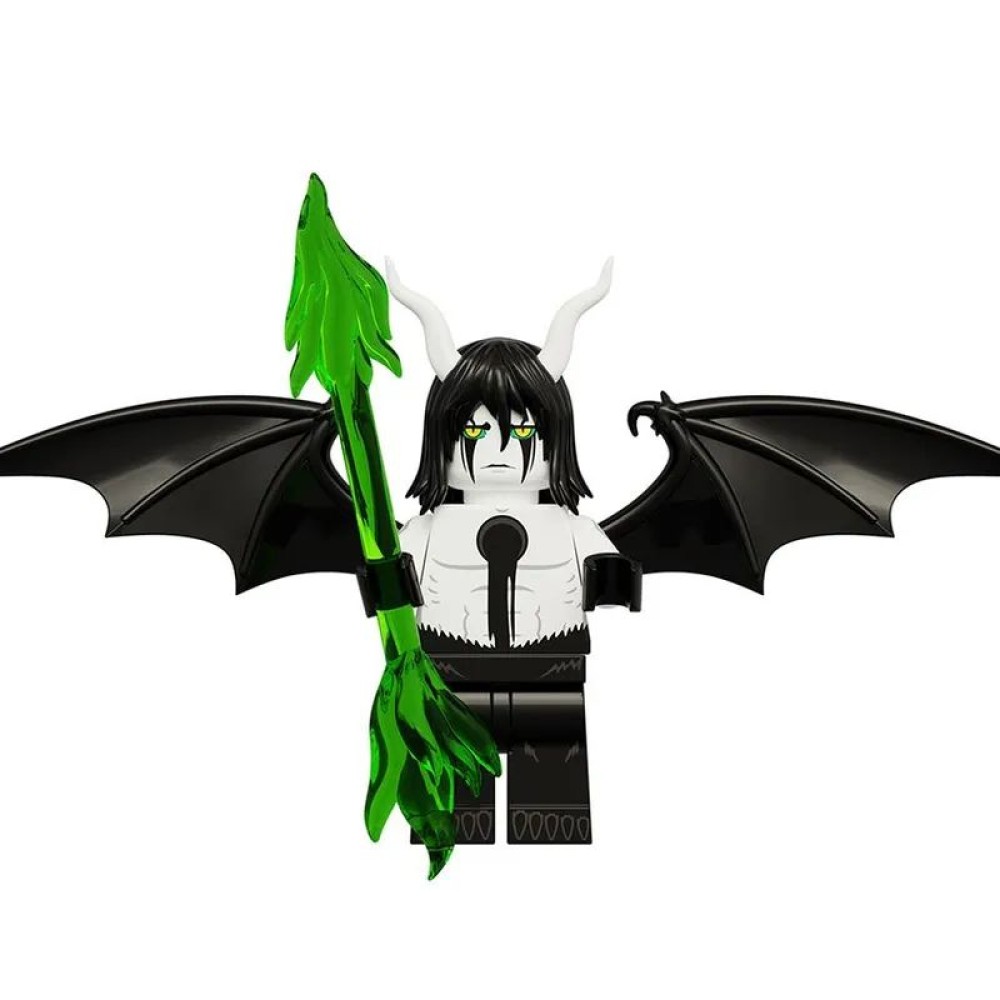lego minifigure Anime Minifigure Bleach: Ulquiorra Cifer Anime Minifigure building block bricks toys lego minifigure Anime Minifigure Bleach: Ulquiorra Cifer Anime Minifigure building block bricks toys
