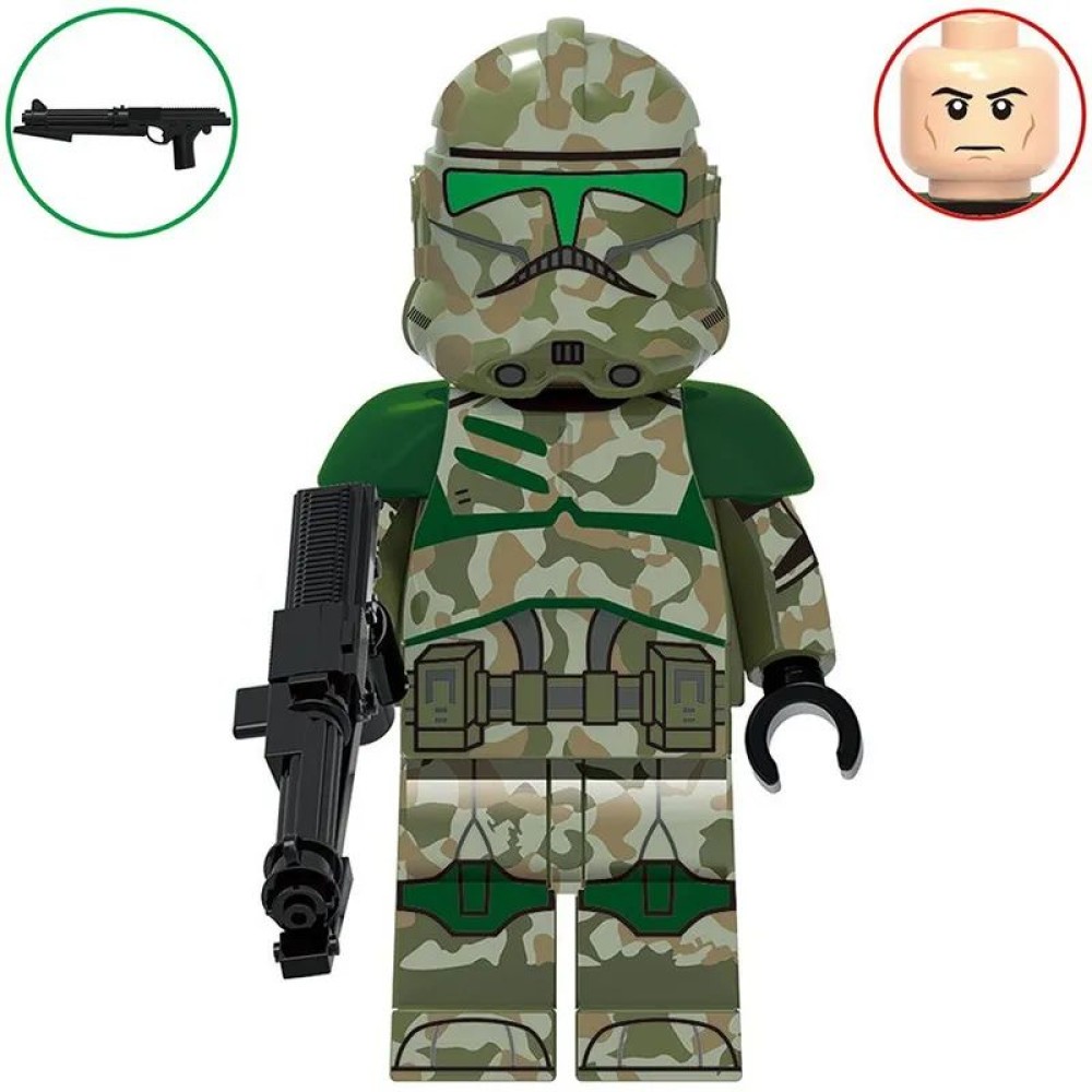 lego minifigure Star Wars Minifigure 41st Elite Corps Star Wars building block bricks toys lego minifigure Star Wars Minifigure 41st Elite Corps Star Wars building block bricks toys