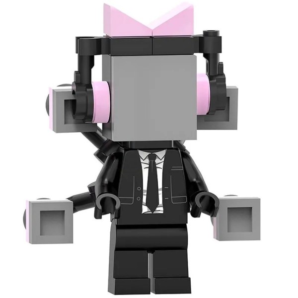 Minifigure "Skibidi Toilet": TV Woman Minifigure "Skibidi Toilet": TV Woman