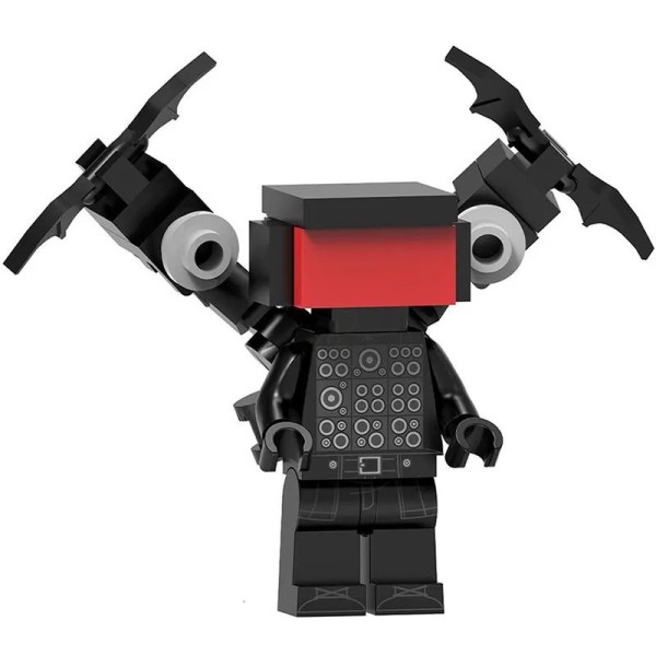 Minifigure "Skibidi Toilet": Titan TV Man Minifigure "Skibidi Toilet": Titan TV Man