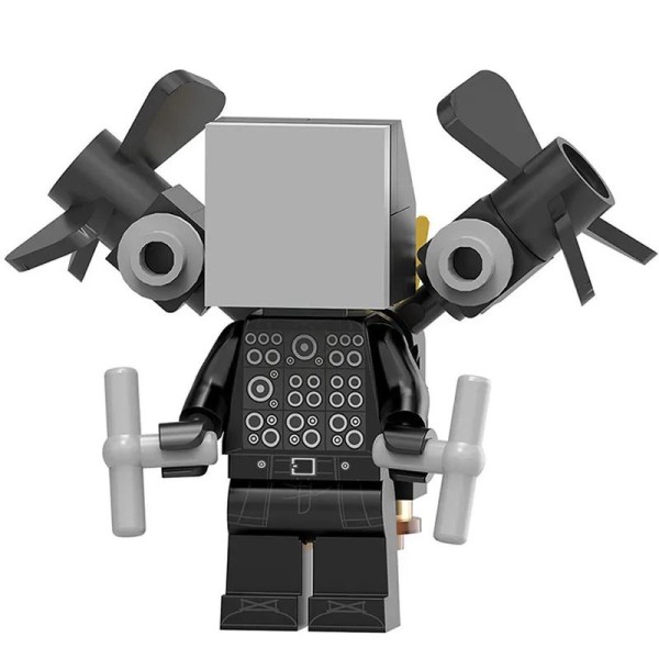 Minifigure "Skibidi Toilet": Titan TV Man Minifigure "Skibidi Toilet": Titan TV Man