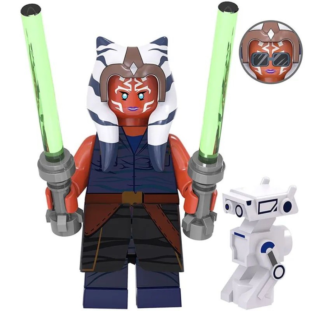 lego minifigure Star Wars Minifigure Ahsoka Mechanic Star Wars building block bricks toys lego minifigure Star Wars Minifigure Ahsoka Mechanic Star Wars building block bricks toys
