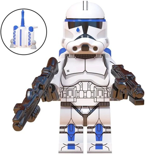 Star Wars Minifigure 501st Legion Clone Trooper Star Wars Minifigure 501st Legion Clone Trooper