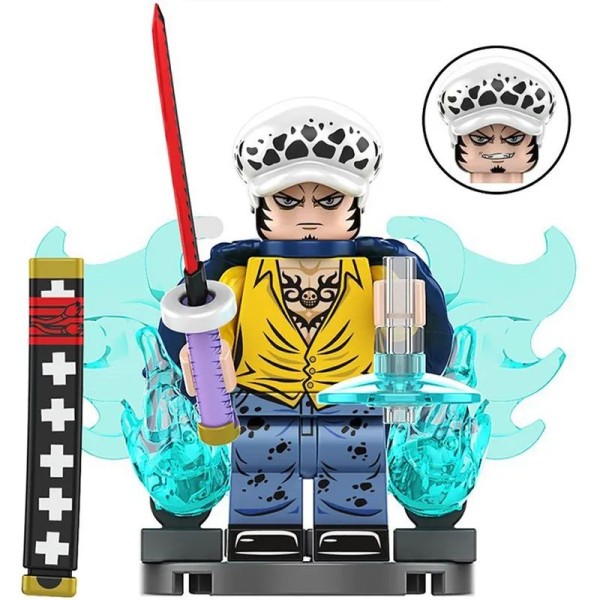 Anime Minifigure "One Piece": Trafalgar D. Water Law Anime Minifigure "One Piece": Trafalgar D. Water Law