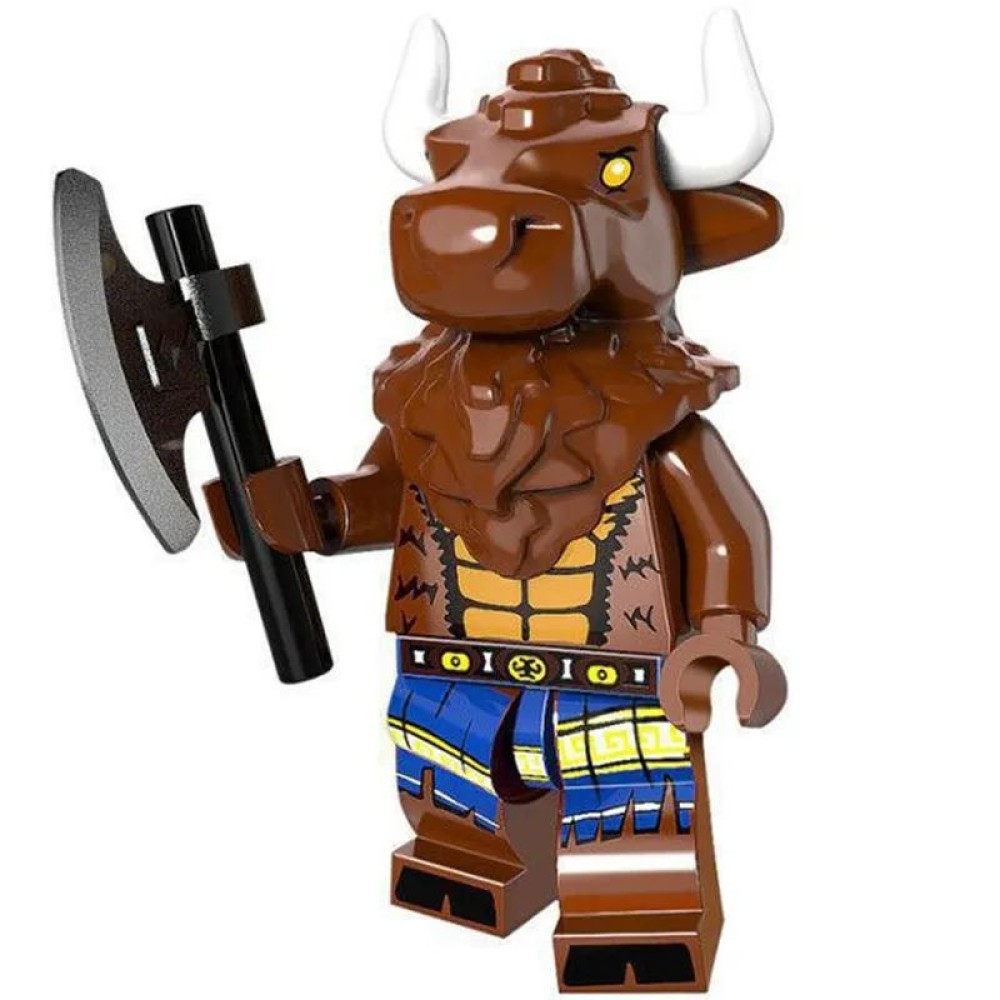 lego minifigure Minifigure of the character Minotaur Movie Minifigure building block bricks toys lego minifigure Minifigure of the character Minotaur Movie Minifigure building block bricks toys