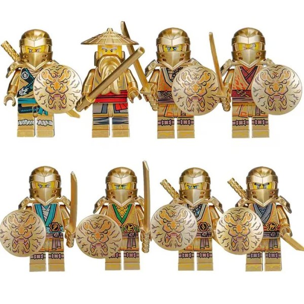 Ninjago Ninja Minifigure Golden Ninja Ninjago Ninja Minifigure Golden Ninja